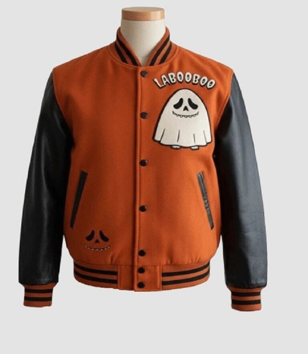 Labooboo Orange Bomber Ghostface Jacket
