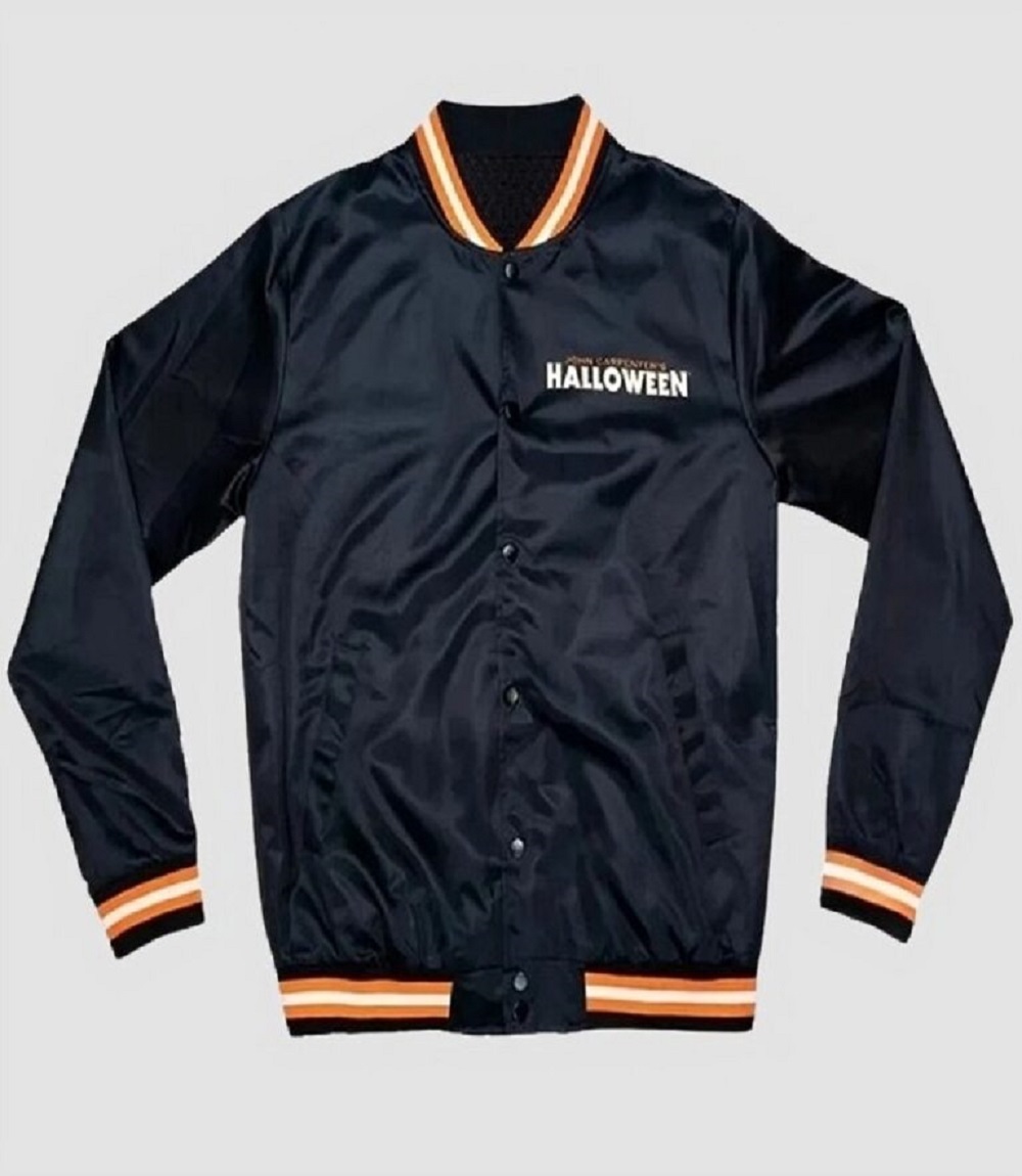 Men Premium Satin Halloween Jacket