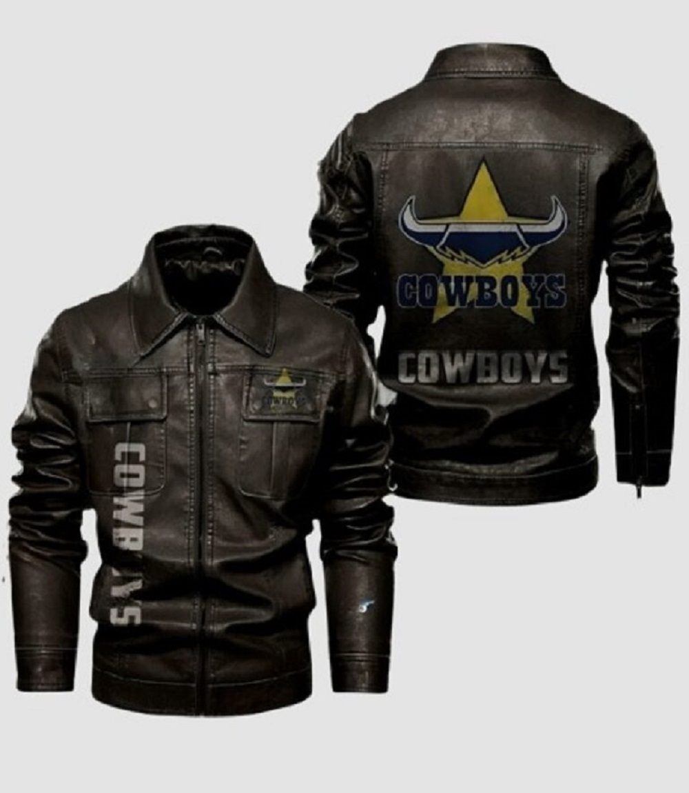 Mens CowHide Dark Brown Leather Jacket