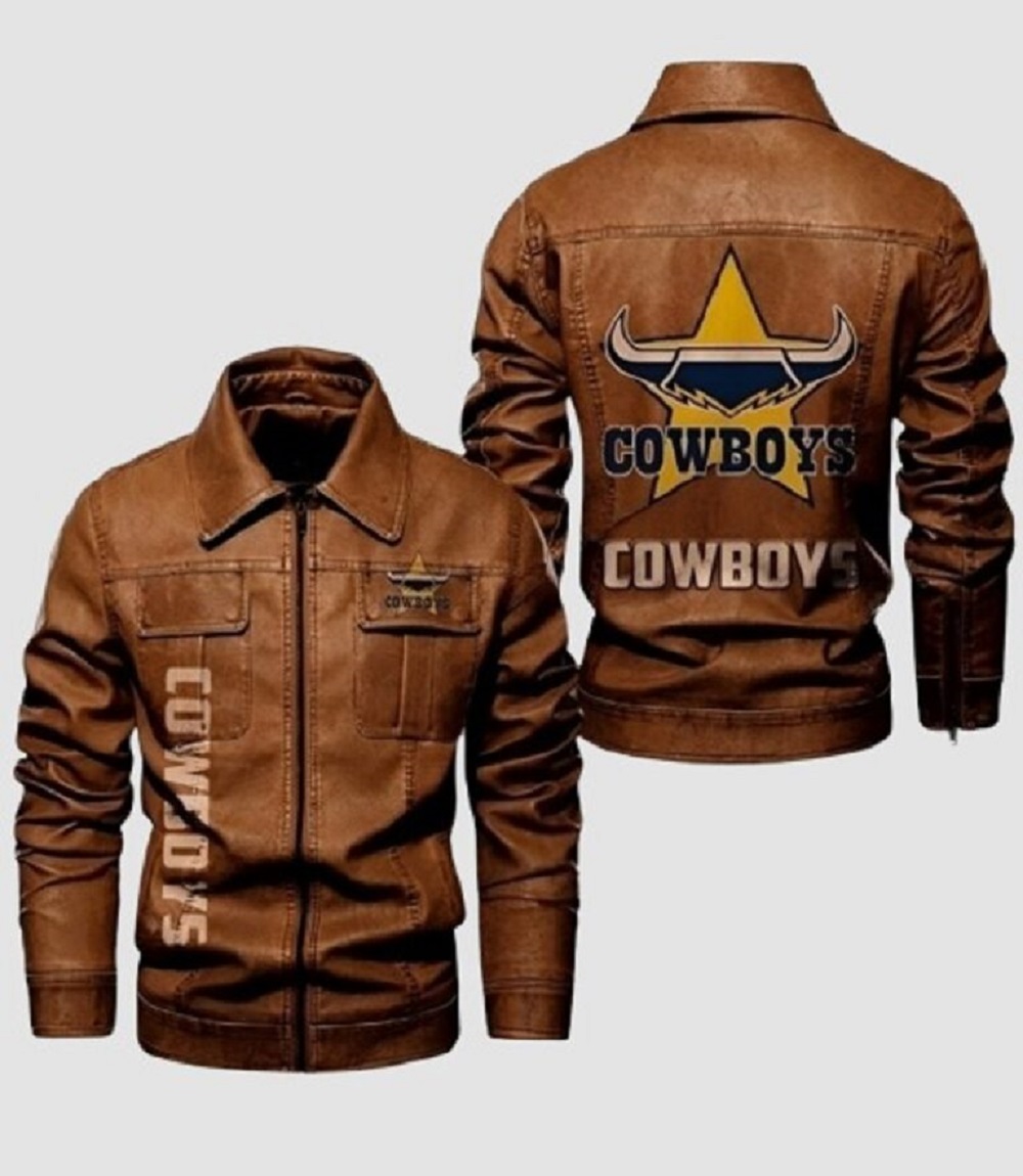 Mens CowHide Tan Brown Leather Jacket