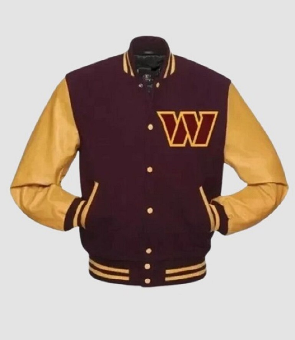 Mens Letterman Bomber Jacket Classic Collegiate Style Outerwear