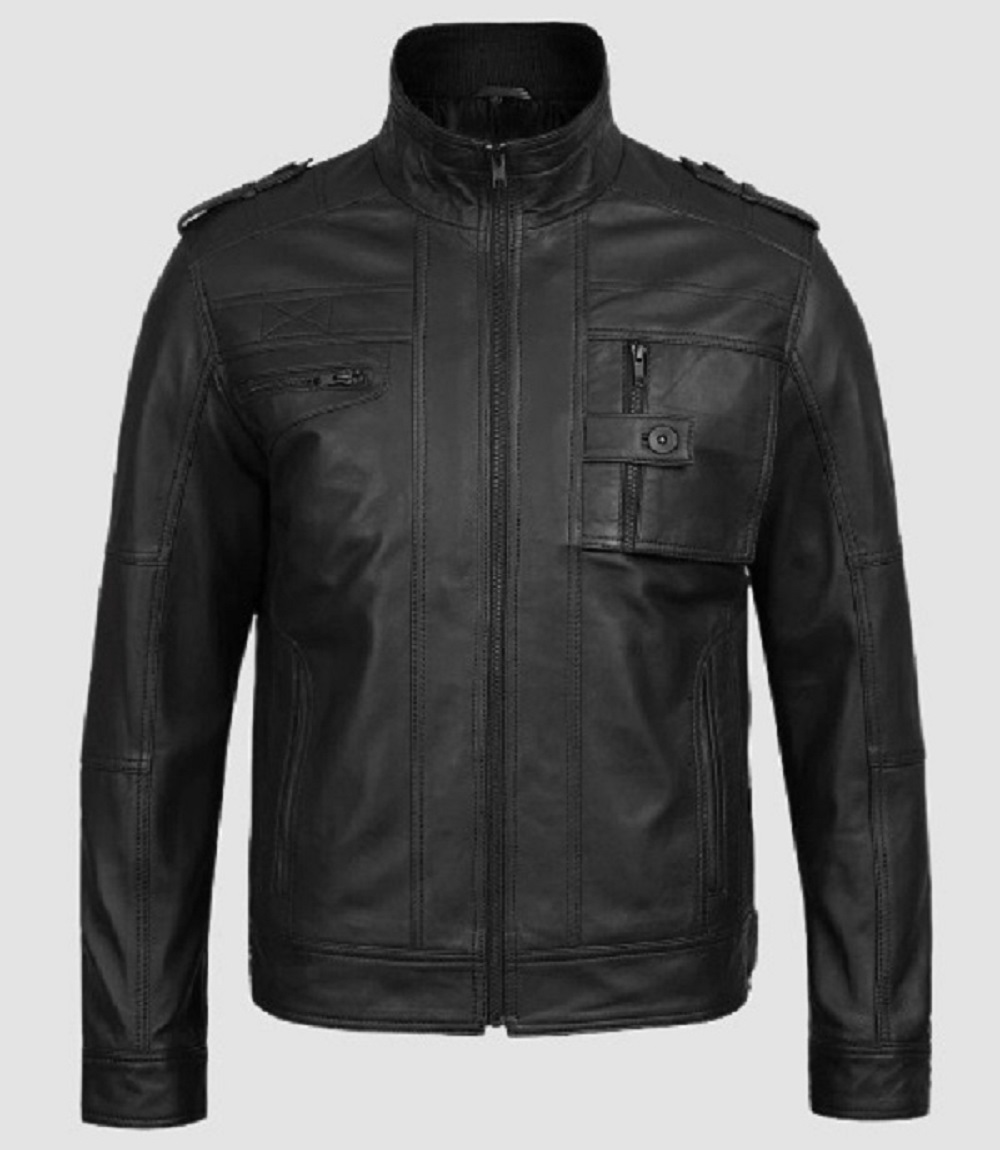 Mens Matte black Café Racer.