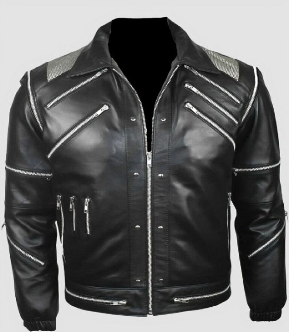 Mens Red Leather Jacket, Iconic Pop Concert & Cosplay Stage Look