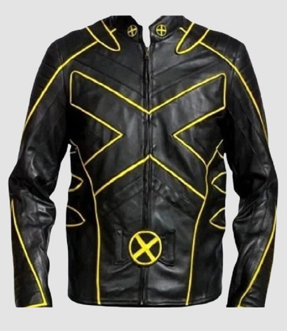 Mens X Leather Motorcycle Jacket Timeless Biker Fashion