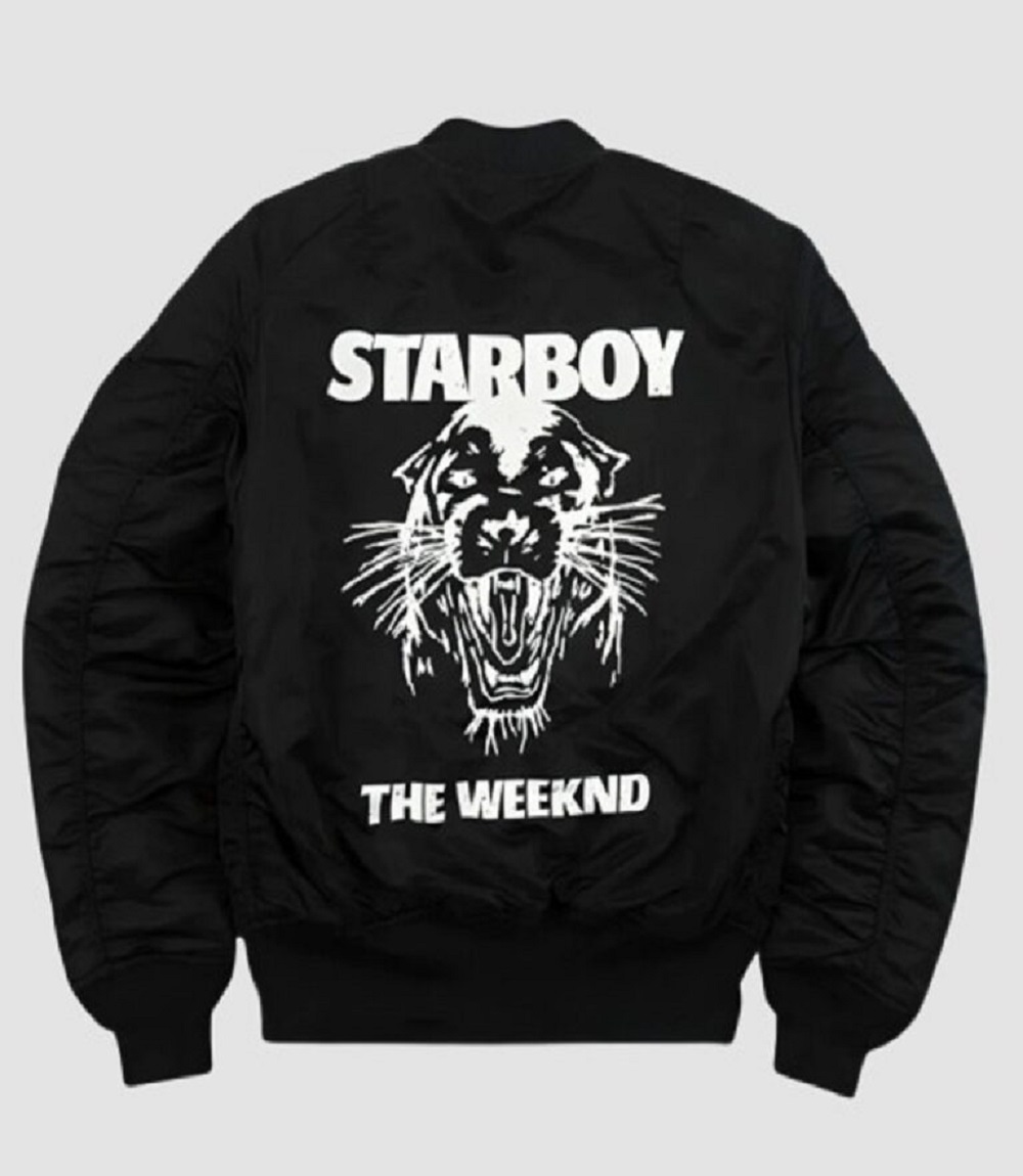 Starboy Bomber The Weeknd Panther Jacket